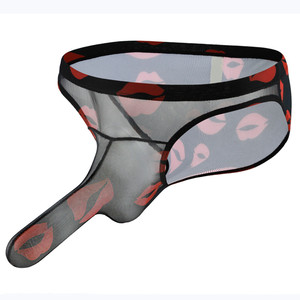 2023 Hot Bán Buôn Trong Kho Dành Cho Người Lớn Sexy Hình Ảnh Mens Đồ Lót Sexy/Trong Đồng Tính Tóm Tắt Pouch <span class=keywords><strong>Bulge</strong></span> Người Đàn Ông Của Tóm Tắt & Boxers - Product Image 6