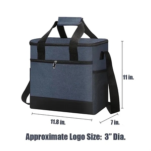 Large Insulated Lunch <b>Box</b> Cooler Tote Fashionable Embroidery Personalized <b>Soft</b> Cooler for Adult Men and Women - Product Image 4