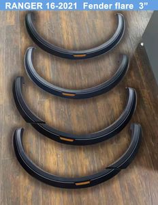 XLstyling <span class=keywords><strong>4x4</strong></span> noir mat passage de roue garde-boue fusées pour Ford Ranger Wildtrack 2019 2020 2021 accessoires de voiture - Product Image 4