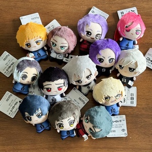 20 Design Blue Losk <b>Anime</b> <b>Plush</b> Doll Football Soccer Forward Bachira Meguru Cute Mini Plushie Bag Pendant Keychain Wholesale - Product Image 3