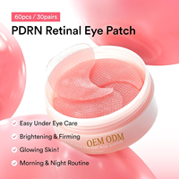 Masque pour les yeux en collagène hydrolysé anti-poches, anti-âge, anti-rides, PDRN, marque privée, OEM, ODM
