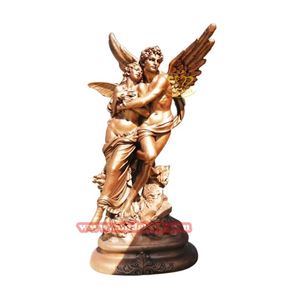 Estatua dorada <span class=keywords><strong>de</strong></span> <span class=keywords><strong>Eros</strong></span> <span class=keywords><strong>de</strong></span> fibra <span class=keywords><strong>de</strong></span> vidrio Hotel Villa para amor tema jardín paisaje decoración diseño resina artesanía arte <span class=keywords><strong>escultura</strong></span> - Product Image 6