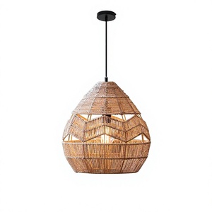 Exclusive Design Handmade Vietnam Seagrass Lampshade Bohemian Decorative <b>Light</b> Cover - Product Image 1