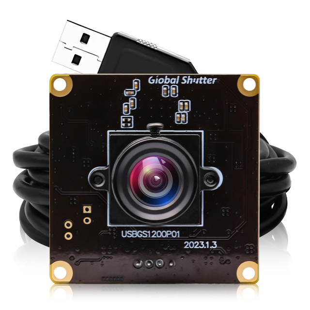 Global Shutter 1080P 90fps AR0234 Full HD High Speed  Industrial Machine Vision USB Webcam Camera Module for Golf Swing,Motion
