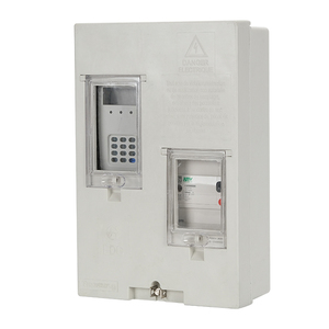 Chuyển đổi hộp SMC sợi thủy tinh ngoài trời không thấm nước phân phối hộp trong suốt Tác động kháng công nghiệp hộp đồng hồ điện - Product Image 2