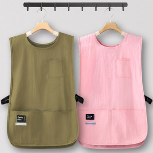 Delantal <span class=keywords><strong>de</strong></span> Barbero con Logotipo Personalizado, Chaleco Impermeable y Resistente al Aceite, Ropa <span class=keywords><strong>de</strong></span> Trabajo para Mujer, Cocina, Hogar, Catering - Product Image 2