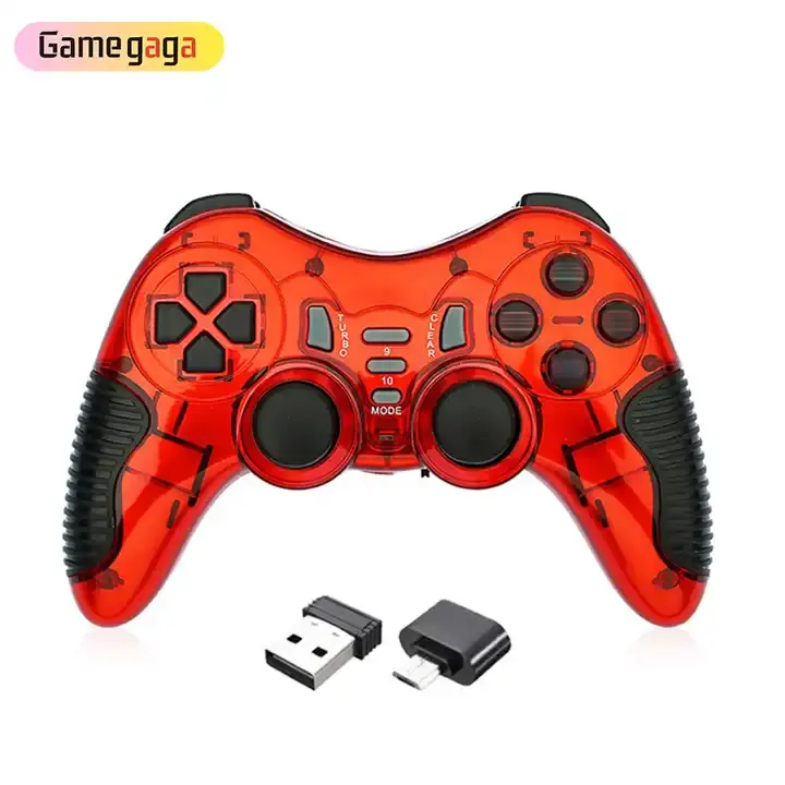 S 6-inch Wireless Controller USB OTG Type-C Converter Joystick Gamepad Wireless Controller for PS2/PS3/Android/TV box 3