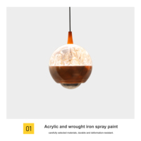 Suspension moderne simple et luxueuse à tête unique, base en aluminium, abat-jour en acrylique, LED 3000K, hauteur réglable, noir, gris, or, pour la maison