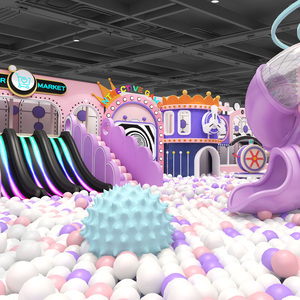 Soft <strong>Games</strong> Indoor Playground Equipment with Plastic Slides Commercial Sports Playgrounds for Children's Entertainment - Product Image 6