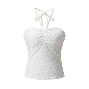 Stylish Smocked Tube Top Rayon <b>Staple</b> for Women-Lightweight Comfortable & Breathable for Casual Summer Travel - Product Image 3