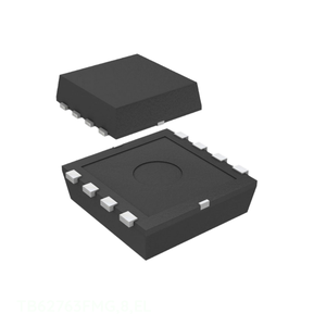 Componente Electrónico 8 SMD, Terminales Planos, Pad Expuesto TB62763FMG,8,EL, Circuito Integrado de Gestión de Energía (PMIC) en Stock - Product Image 1