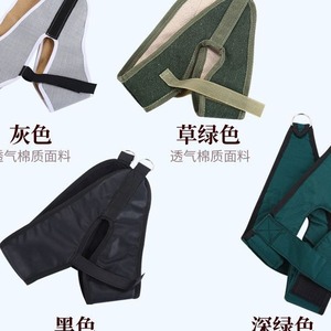 <b>Neck</b> <b>Traction</b> Belt Black Leather Manual One Size Home Use Correction <b>Device</b> - Product Image 5