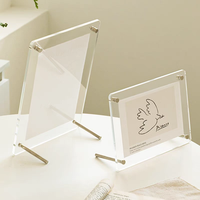 Présentoir acrylique imperméable personnalisable de support de Tableau de panneau d'affichage pour des panneaux publicitaires