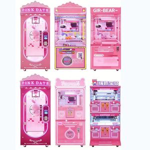 Medium Sized Pink Colorful With <b>Light</b> Sound for Home Parties Birthday Events Rental Claw Machine - Product Image 4