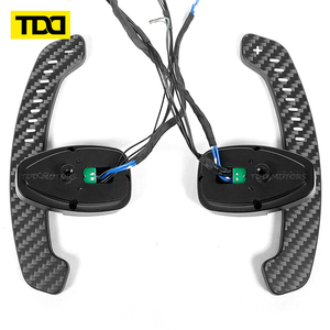 Palancas de cambio magnéticas de fibra de carbono TDD LED compatibles con Mercedes-Benz Clase A: 2016-2021, Clase B: 2015-2021, Clase C: 2015-2021 - Product Image 1