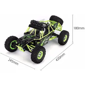 WLtoys 12427 RC Car Crawler 4WD 1/12 2.4G 50km/h High Speed Monster Truck Radio Control Buggy 12428 upgraded