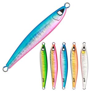 40g 60g 80g 100g <span class=keywords><strong>sardinas</strong></span> plomo pesca señuelo cebo luminoso largo fundición Jigging señuelo mar pesca barco pesca - Product Image 1
