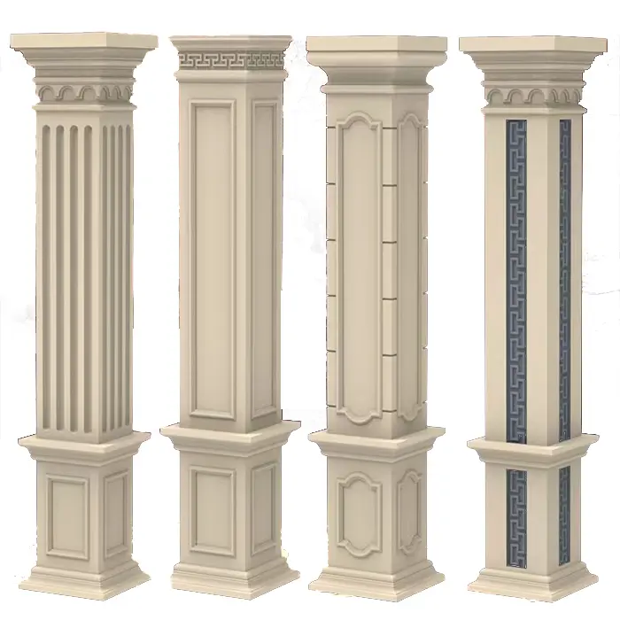 새로운 디자인 콘크리트 플라스틱 로마 기둥 기둥 금형 판매 금형 핫 세일 라운드 로마 기둥 금형 중국에서 만든