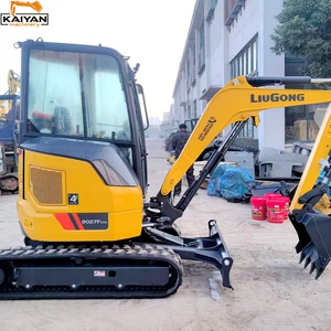 Mini-excavatrice sur chenilles LiuGong 9027F d'occasion de 2,7 tonnes pour travaux de construction/agriculture/terrassement - Product Image 1