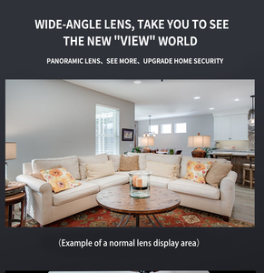 Caméra <span class=keywords><strong>de</strong></span> sécurité ICSEE Mini 3MP sans fil intérieure avec vision nocturne, détection <span class=keywords><strong>de</strong></span> mouvement WiFi, audio bidirectionnel, objectif panoramique 1,44 mm - Product Image 5