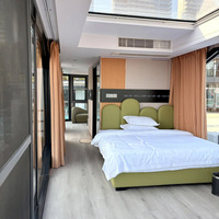 2025 tendance moderne extérieur ECO navire Mini espace Capsule hôtel préfabriqué petite maison mobile maison panneau sandwich installation rapide