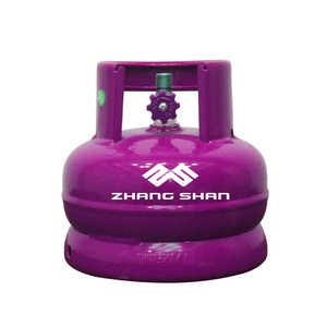 Zhangshan Refillable Recyclable High Safety Empty Mini <strong>1kg</strong> Steel <strong>Lpg</strong> Gas Tank Refillable Gas <strong>Cylinder</strong> for Camping Cooking - Product Image 2