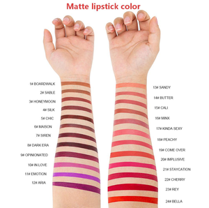 Long Lasting Lipstick Private Label Wholesale High Pigment Velvet Lipstick OEM Custom Logo <strong>Cosmetic</strong> - Product Image 6