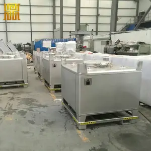 Top und gute Qualität China Fabrik angepasst 1650L SS304 IBC Tank für Chemikalien und Lebensmittel