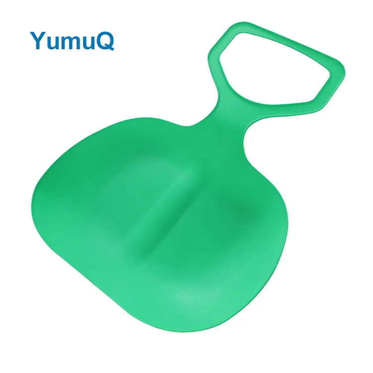 YumuQ الرياضة في الهواء الطلق في فصل الشتاء الطفل المحمولة البلاستيك الجليد Pvc نفخ نشمر الثلج سكوتر زلاجات