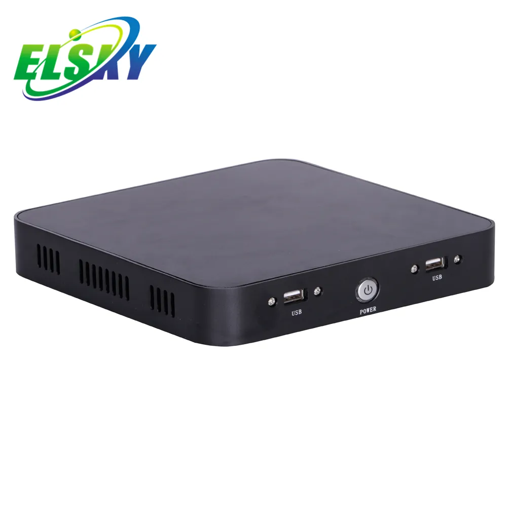 ELSKY android mini pc Rockchip RK3288 CPU 2G/4G/8G/16G RAM HD-MI LVDS EDP 6 * USB 2.0 4 * COM 1 veya 2 RJ45 LAN CE FCC ile