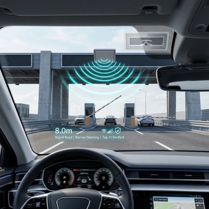 Étiquette RFID inviolable pour pare-brise, <span class=keywords><strong>anti</strong></span>-UV, fragile, en PET, UHF, 110 mm x 45 mm, pour contrôle d'accès au stationnement des véhicules, aux péages, etc. - Product Image 4