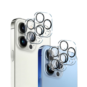 Film protecteur pour objectif de téléphone, 2 pièces, Film en verre trempé pour couverture de caméra, pour iphone 13 <span class=keywords><strong>Pro</strong></span> Max 6.7 - Product Image 6