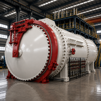 Autoclave Compuesto Aprobado por ASME para Palas de Energía Eólica con Calentamiento Eléctrico y ±2 ℃   Uniformidad de Temperatura