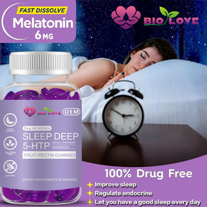 Gomme per Dormire di Alta Qualità con 6mg di Melatonina, 5-HTP, L-Teanina e Magnesio - Product Image 6
