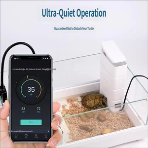 Filtro de cascada interno silencioso SUNSUN para tanques de tortugas con nivel de agua ultrabajo, para reptiles, <span class=keywords><strong>anfibios</strong></span> y acuarios pequeños, 3 en 1 - Product Image 1