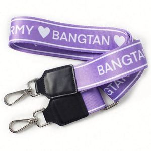 Wholesale Adjustable Widening <b>Backpack</b> Ribbon Accessories Color Stripe Long Handbag Shoulder Strap - Product Image 6