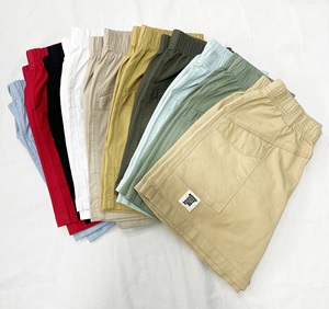 Servicio de OEM Cargo Shorts Casual Sólido Regular 95% algodón 5% Spandex Ecológico Khakis Vietnam Ropa de mujer corta - Product Image 6