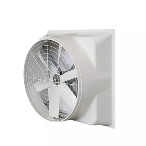 Shuttered FRP koni fan egzoz fanı ile doğrudan sürücü fiberglas havalandırma fanı PVC - Product Image 2