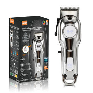 Tondeuse à barbe rechargeable, tondeuse à poils de nez et d'oreilles, ensembles de rasoirs électriques pour hommes, kit de toilettage - Product Image 6