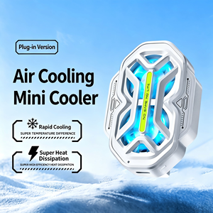 Refroidisseur de téléphone à double ventilateur à clipser, 3 vitesses, refroidissement rapide en 3 secondes, radiateur de téléphone à refroidissement par air, rechargeable, à brancher pour le gaming et le streaming en direct - Product Image 6