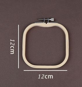 Cerceau de broderie carré en bambou - Product Image 2