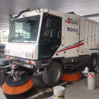 Mesin Pembersih Jalan Diesel Dulevo 5000 Bekas untuk Pembersihan Jalan Kota.