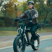 Direct usine 48V 20AH 20 pouces gros pneu Sport électrique E-Bike 25 km/h vitesse cadre en acier prêt Stock vélo de montagne électrique
