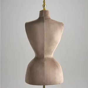 BBL Vestido de mujer Forma Maniquí Chica sexy Tamaño Caderas grandes Busto Señora Medio cuerpo Curvy Torso femenino Soporte dorado - Product Image 4