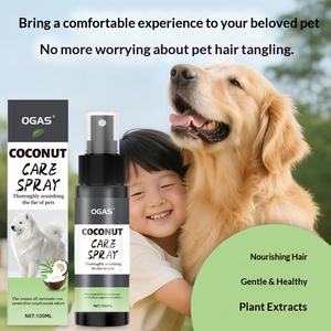 Spray Innovativo per la Cura degli Animali Domestici, Morbido e Setoso, Senza Risciacquo, con Cocco, Prodotti Professionali per la Pulizia e la Toelettatura - Product Image 2