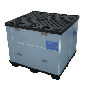 NEXARA Offre Spéciale HDPE 1220*1140mm Boîte Palette Plastique pour Entrepôt - Product Image 2