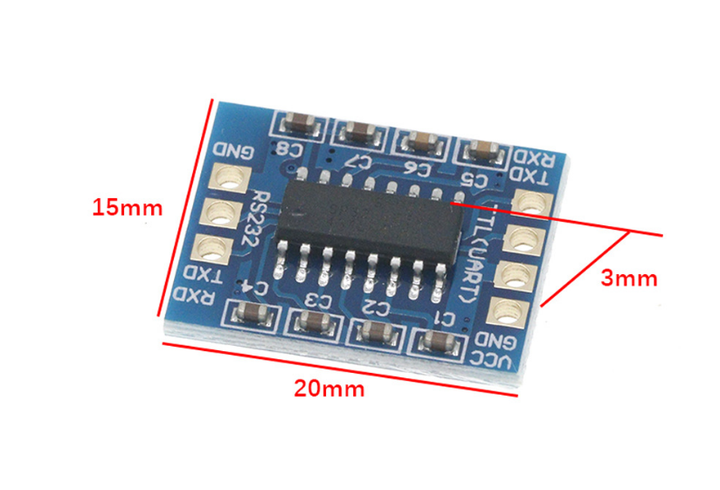 Modulo SP3232 da TTL a RS232 da 232 a TTL Isolamento alimentazione Isolamento segnale Porta seriale Isolamento UART 502 Modulo SP3232 da TTL a RS232 da 232 a TTL Isolamento alimentazione Isolamento segnale Porta seriale Isolamento UART 502