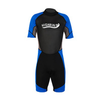 Combinaison de plongée en néoprène extensible à manches courtes et jambes longues pour homme, pour adultes