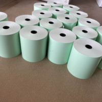 Papier thermique pour caisse enregistreuse, prix direct usine, rouleaux de papier 80x80mm 57x40mm, utilisés pour les supermarchés, les banques, les hôtels, les restaurants