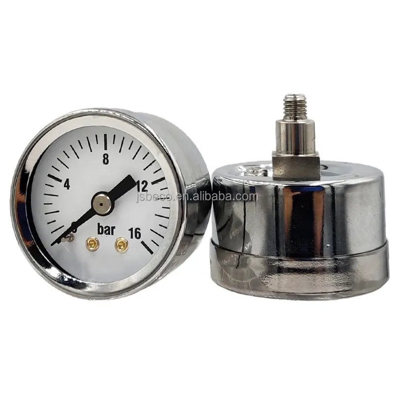BECO grouphead gauge 16bar or customized pressure gauge for coffee machine all stainless steel 1/8NPT grouphead manometer